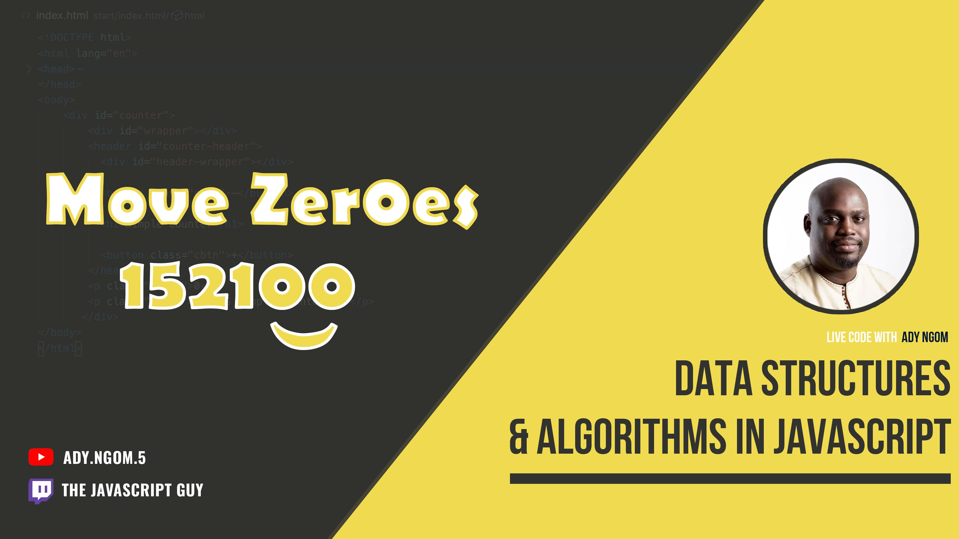 Moving Zeros Code Challenge - JavaScript Data Structures and Algorithms